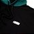 MOLETOM HIGH HOODIE DUE BLACK GREEN - Imagem 3