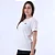 CAMISETA CHAMPION FEMININA C LOGO BORDADO WHITE - Imagem 2