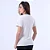 CAMISETA CHAMPION FEMININA C LOGO BORDADO WHITE - Imagem 3