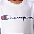 CAMISETA CHAMPION KIDS LOGO SCRIPT INK OFF WHITE - Imagem 4