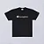 CAMISETA CHAMPION ONE SCRIPT LOGO BLACK - Imagem 1