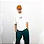 CAMISETA HIGH TEE FREDDY FLAMES WHITE - Imagem 3