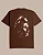 CAMISETA BLUNT OVERSIZED PAREIDOLIA MARROM - Imagem 1