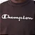 CAMISETA CHAMPION LIFE SCRIPT RUST LOGO MARROM - Imagem 6