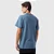 CAMISETA CHAMPION LIFE SCRIPT RUST LOGO AZUL - Imagem 3