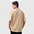 CAMISETA OVERSIZED CHAMPION LIFE PIQUET C LOGO 3D EMB BEIGE - Imagem 2