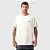 CAMISETA CHAMPION LIFE LOGO C EMB OFF WHITE - Imagem 1