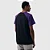 CAMISETA CHAMPION RAGLAN MINI SCRIPT BLACK PURPLE - Imagem 2