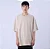CAMISETA OVERSIZED CHAMPION LIFE MINI SCRIPT SURTON EMB BEIGE - Imagem 1