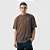CAMISETA CHAMPION LIFE BOXY NANO TEXT INK CHOCOLATE - Imagem 1