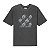 CAMISETA HIGH TEE FREEDY FLAMES STONED BLACK - Imagem 1