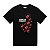 CAMISETA HIGH REBEL FLAME TEE BLACK - Imagem 1