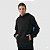 MOLETOM CHAMPION ACTIVE TECH HOODIE MINI SCRIPT LOGO BLACK - Imagem 1