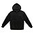 MOLETOM CANGURU HIGH HOODIE LOGO PATCH BLACK - Imagem 1