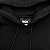 MOLETOM CANGURU HIGH HOODIE LOGO PATCH BLACK - Imagem 3
