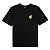 CAMISETA HIGH ADAM BOMB FLAMES TEE WASHED BLACK - Imagem 2
