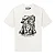 CAMISETA HIGH TEE AIRBRUSH WHITE - Imagem 1