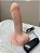 Pênis Rotativo em CyberSkin com Vibração Penetração Vaginal e/ou Anal - Imagem 1
