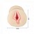 Masturbador Formato de Vagina em Cyberskin e Cápsula Vibratória - Imagem 3