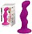 Plug Anal Em Soft Touch C/ Ventosa 11x2,5Cm - Magenta - Imagem 4