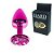 Plug P Rosa Com Pedra Cravejada HA134R - Imagem 1