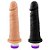 Prótese Pura Luxuria Com Vibro 18,5X4,1Cm Negro Sexy Fantasy - Imagem 2