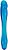Plug Anal em Silicone Macio Azul Gostoso Probe 19cm -UNISSEX - Imagem 1
