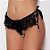 Calcinha Tailandesa Com Sainha COM AJUSTE NAS LATERAIS  Preto - Imagem 1
