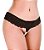 Calcinha Tailandesa Com Sainha COM AJUSTE NAS LATERAIS  Preto - Imagem 7