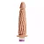 Pênis Fogo da Paixão Formato Espiga de Milho com Vibrador Interno - 20 x 5cm- 2 PILHAS DE BRINDE- - Imagem 2