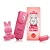 Vibrador Bullet Capa Amigo Coelhinho Em Cyberskin Medidas: 6x4,5 cm PILHAS DE BRINDE - Imagem 3