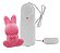 Vibrador Bullet Capa Amigo Coelhinho em Cyber Skin -2 PILHAS DE BRINDE- - Imagem 1