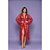 Robe Rendado Luxo  Cor Vermelho Y2059 - Imagem 3