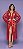 Robe Rendado de Luxo Y2059- COR PERSIAN RED- - Imagem 1