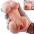 Masturbador Masculino Corpinho  em Cyberskin - Vagina e Seios - Imagem 1