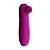 Sugador de Clitóris RECARREGÁVEL Vibrador Estimulador de Clitóris com 10 Níveis Vibrações USB -Aveludado Magenta - Imagem 5