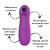 Sugador de Clitóris RECARREGÁVEL Vibrador Estimulador de Clitóris com 10 Níveis Vibrações USB -Aveludado Magenta - Imagem 2