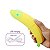 Vibrador Massageador de Clitóris Com Pulsação - Formato de Banana - Dibe 7 Funções De vibração E 7 Modos De Pulsação/USB - Imagem 9