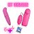 Kit Vibrador Ponto G+ Capsula Vibratória Bullet Estimulador De Clitóris(CORES DE ACORDO COM DISPONIBILIDADE EM ESTOQUE ) - Imagem 1