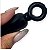 Plug Anal com Alça de Silicone Para Dedo Confortável Formato Cônico/ Preto - Imagem 2