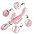 Vibrador de Ponto G e Clitóris -Jelly  3 em 1 Cor Rosa- - Recarregável - - Imagem 3