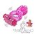 Anel Peniano Pérola com Vibrador, Estimulador de Clitóris e Pérola Anal, TPR Roxo, 7cm, 2 Baterias LR1130 Inclusas - Imagem 4