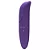Vibrador de Ponto G - Golfinho Aveludado - SI Cor Roxo - Imagem 3
