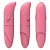 Vibrador de Ponto G - Golfinho Aveludado - SI Cor Rosa - Imagem 3