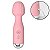 Varinha Mágica Recarregável Estimulador de Clitóris e Seios - Mina -ROSA- - Imagem 5
