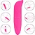Vibrador de Ponto G - Golfinho Aveludado - SI: Cor: Pink; - Imagem 2