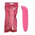 Vibrador de Ponto G - Golfinho Aveludado - SI: Cor: Pink; - Imagem 4