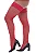 Meia Arrastão 7/8 Cor Vermelha Selene - Imagem 2
