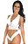 Conjunto Sensual Em Renda -Branco -Tam Único - Imagem 1