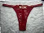 Calcinha Design Fio Dental Ultrassexy -Hot Love- ME COME- VERMELHO - Imagem 3